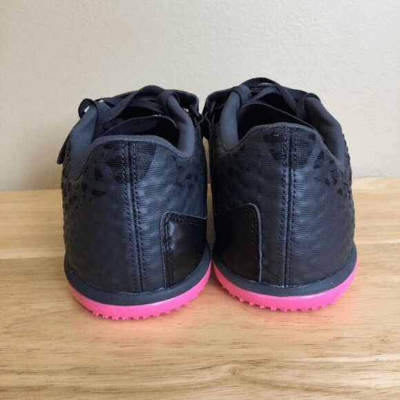 Nike High Jump Elite Track Field Jumping Spikes Black Pink 806561-003 Men's 9.5 - Picture 5 of 7